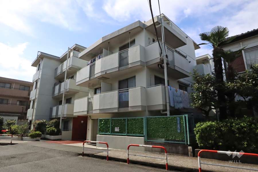 セザール第２武蔵小杉の外観（北側から）