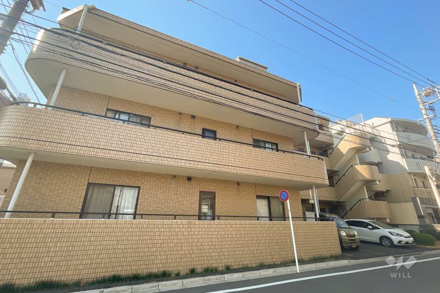 ラコスタ7元住吉の外観（北側から）