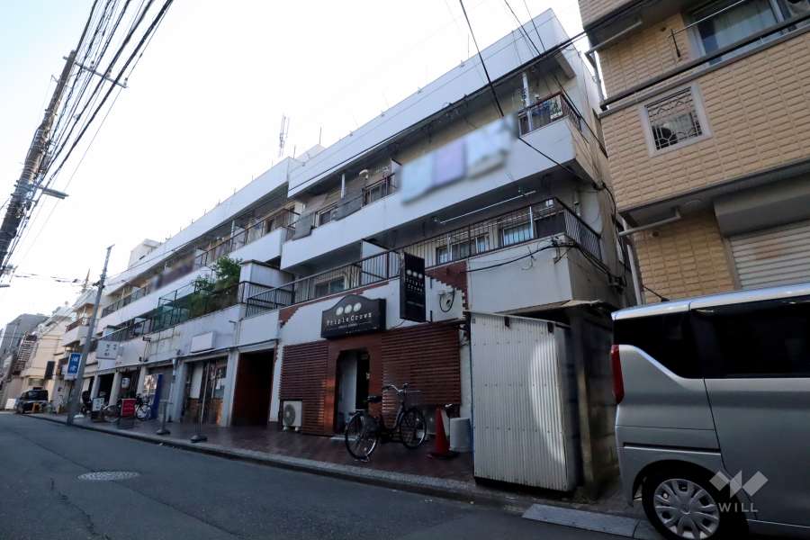 パールハイム新城の外観(北東側から)