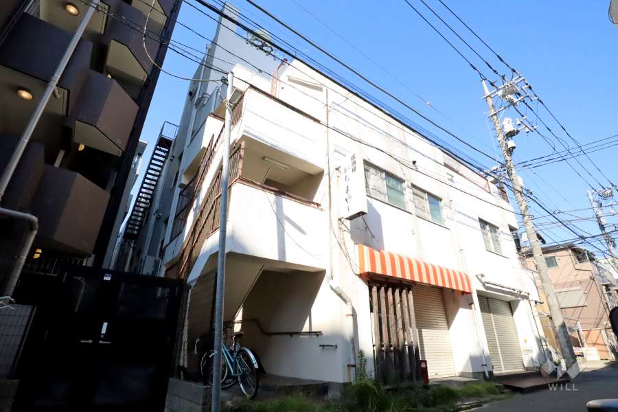 パールハイム新城の外観(南西側から)