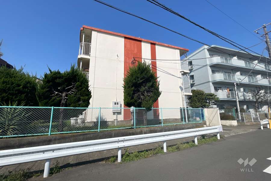 グリーンハイツ小田中の外観（南東側から）