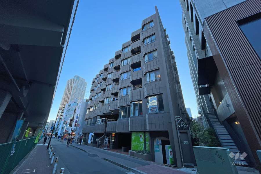 ユニーブル小杉の外観(北東側から)