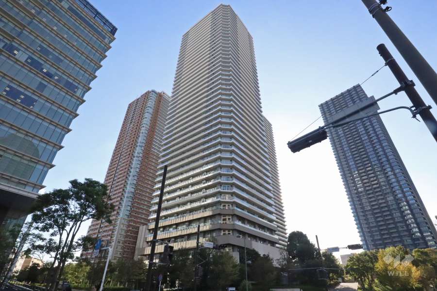 リエトコート武蔵小杉イーストタワーの外観（北東側から）