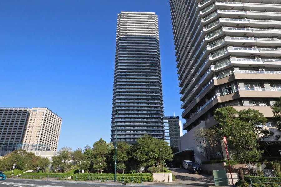 リエトコート武蔵小杉イーストタワーの外観(北西側)