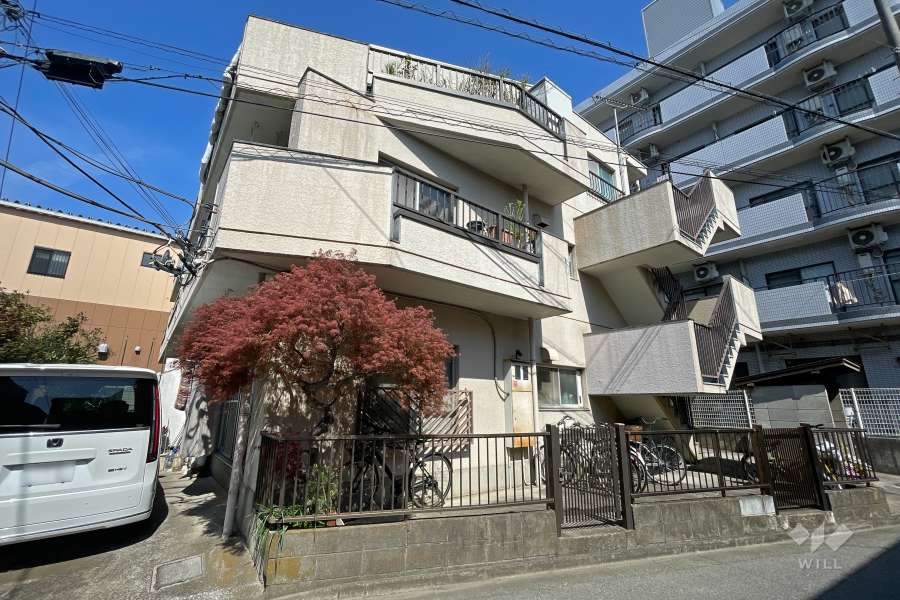 第3中原ハイツの外観（南側から）