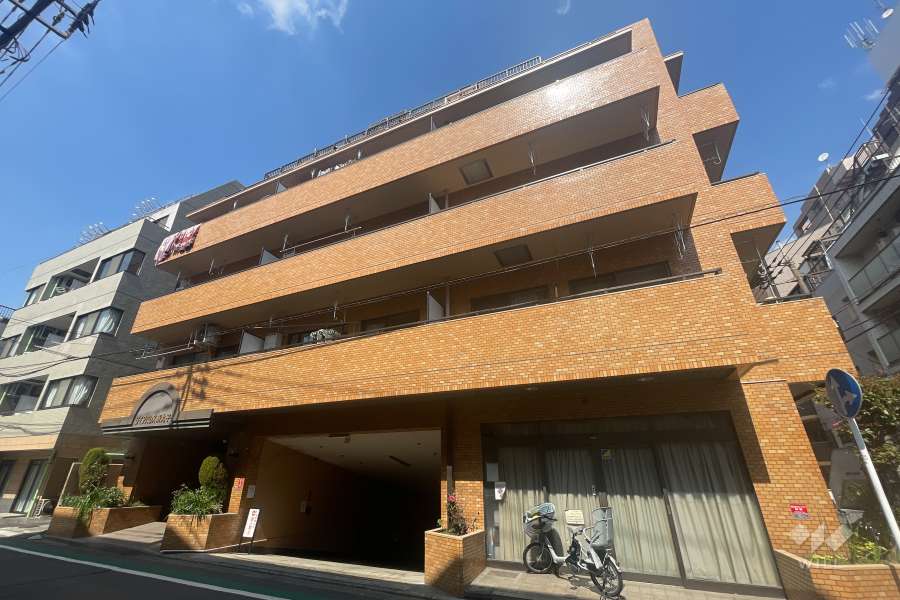 ダイアパレス新丸子の外観（南東側から）