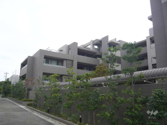 プラウド芦屋の外観（北側から）