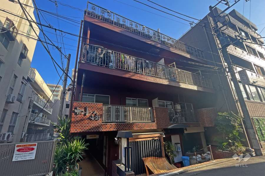 サンビーム小杉の外観（南西側から）