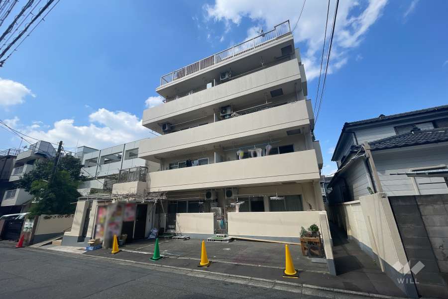 武蔵小杉ダイヤモンドマンションの外観（南東側から）