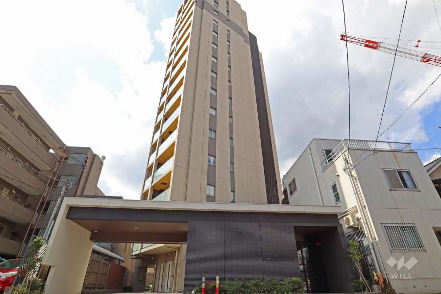 クリオラベルヴィ武蔵小杉の外観（北東側から）