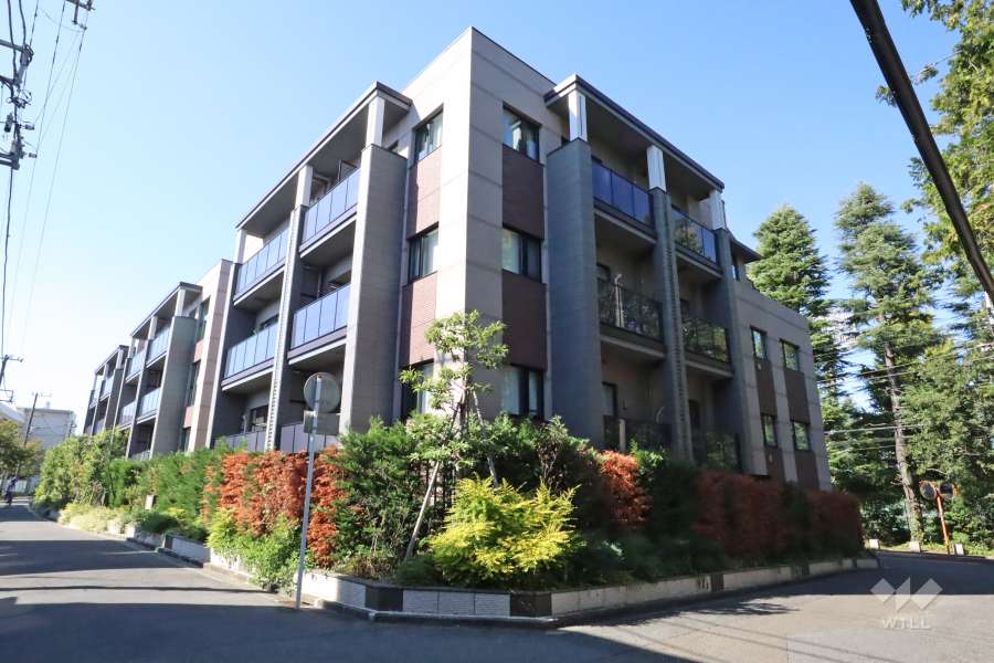 クレヴィア小杉御殿町の外観(南東側から)