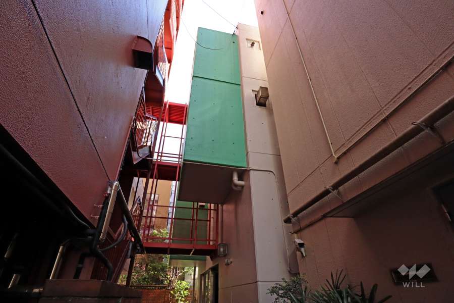 アルト第２の外観（西側から）