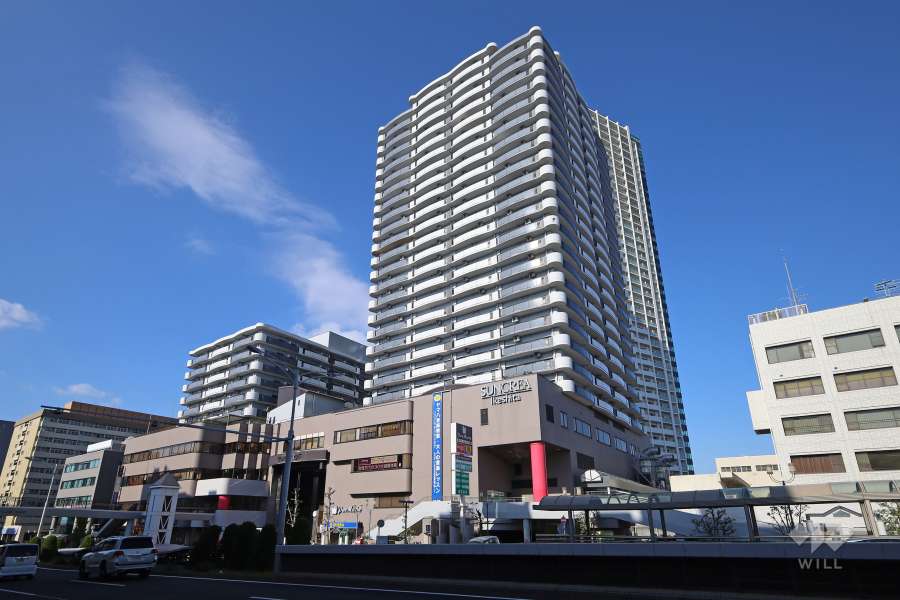 サンクレア池下の外観（南東側から）