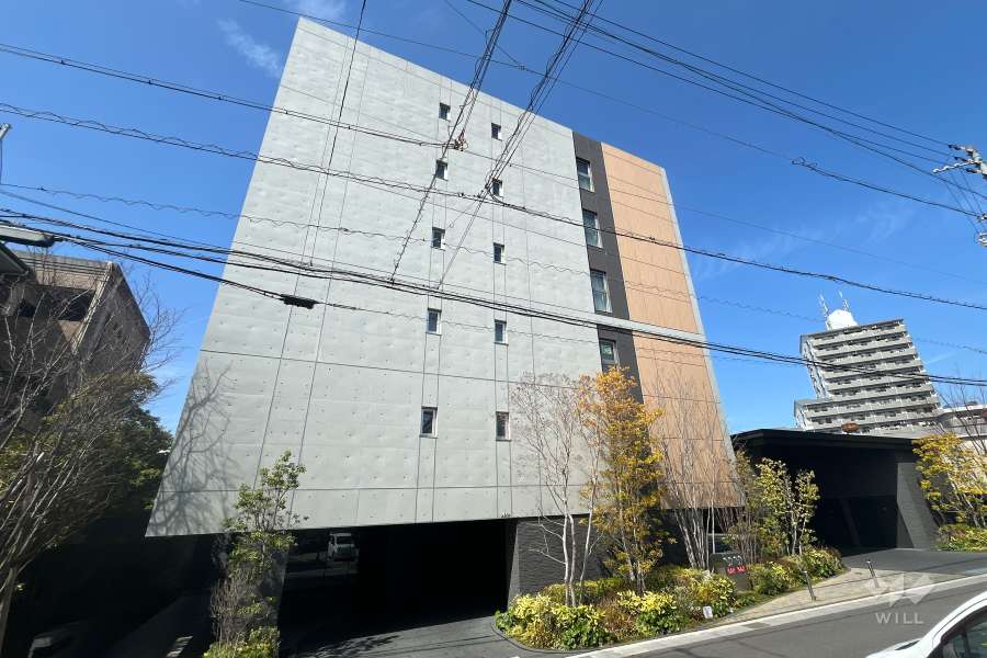 デュオヒルズ藤が丘の外観(南東側から)