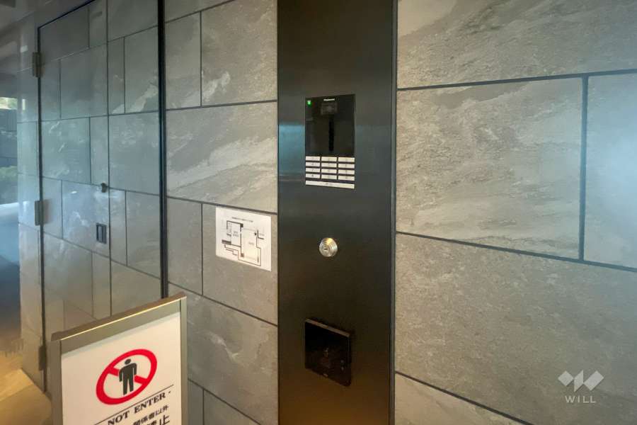 オートロックの操作盤