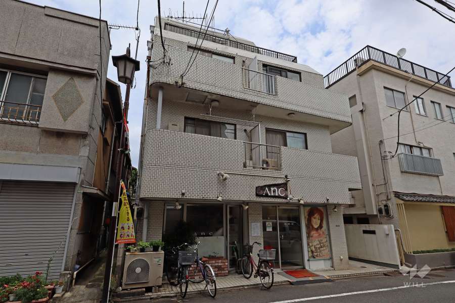 サンハイム用賀の外観(南側から)