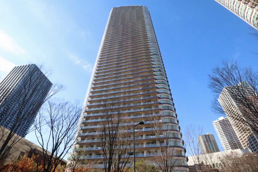 パークシティ武蔵小杉　ミッドスカイタワーの外観(東側から)