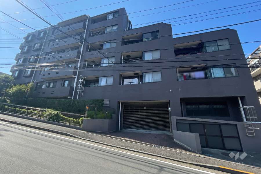 シーアイマンション鷺沼の外観(北東側から)