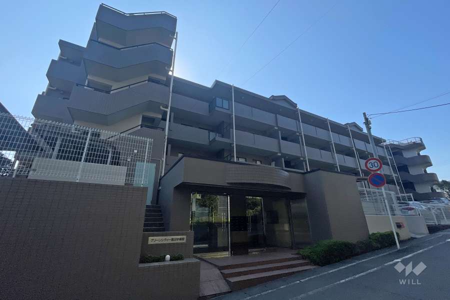 グリーンシティー鷺沼参番館の外観（北東側から）