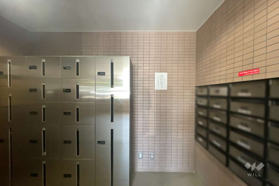 集合ポストと宅配ボックス