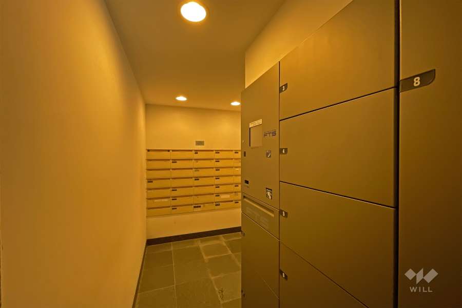 共用ポストと宅配ボックス