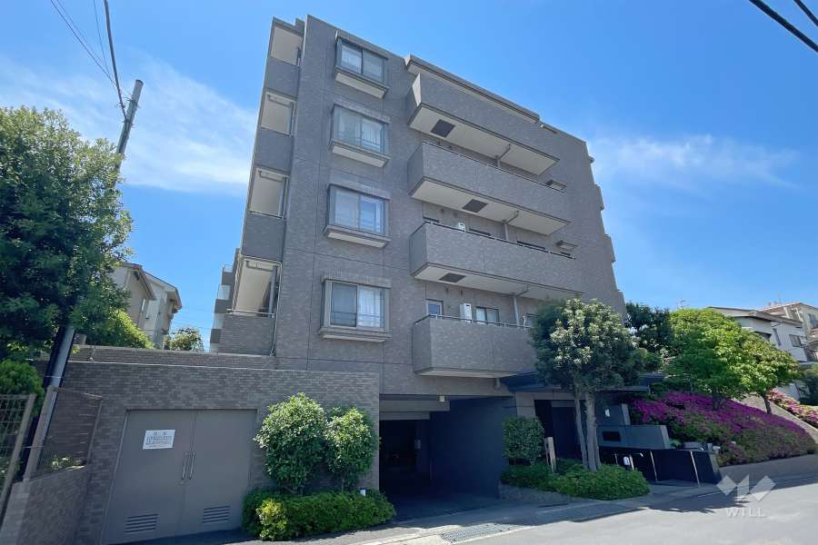鷺沼南パークホームズヴィエントの外観（北東側から）