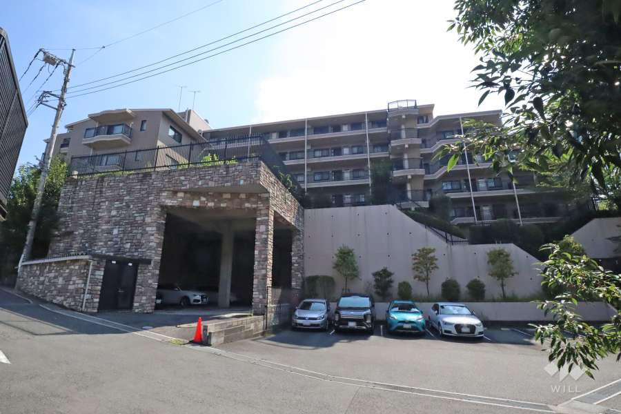 マイキャッスルたまプラーザ2の外観(北東側から)