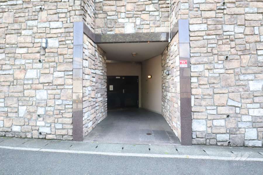 駐輪場の出入り口