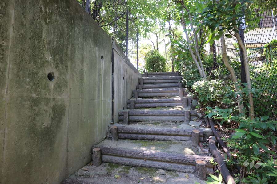 プレイロットへ続く階段