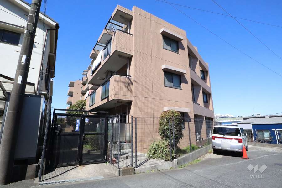 クリオ宮崎台壱番館の外観（南東側から）