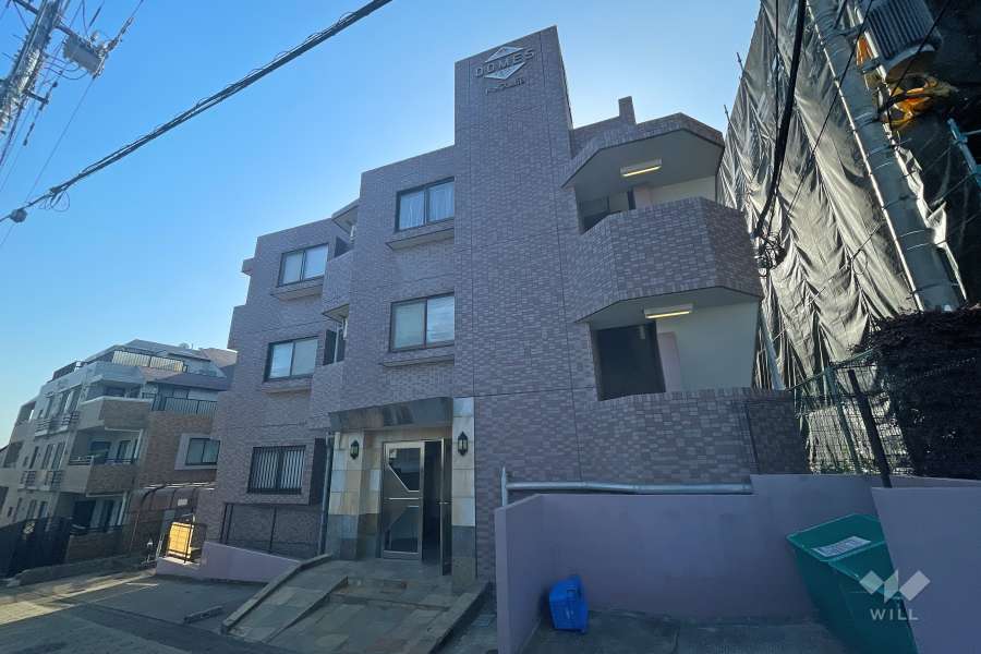 ドメス鷺沼の外観（北東側から）