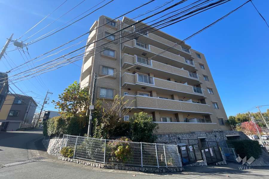 ヒルハイツたまプラーザの外観（東側から）