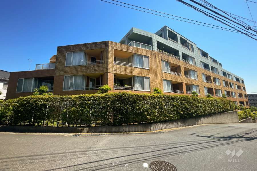 鷺沼シティハウスの外観（南西側から）