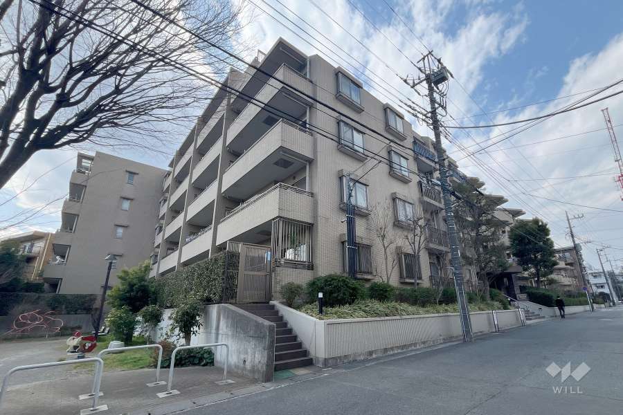 テラス宮崎台の外観（東東側から）