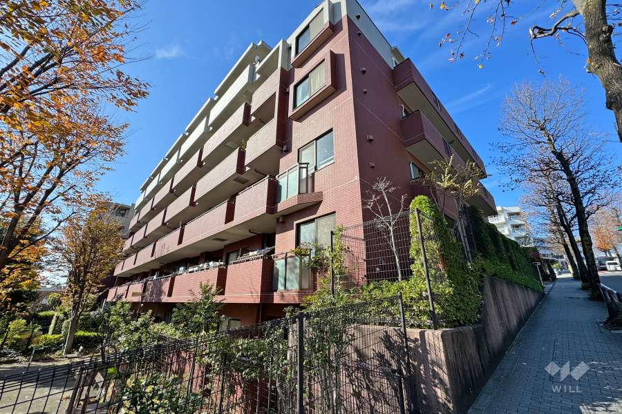 ヒルハイツ宮前平ウエストの外観（東側から）