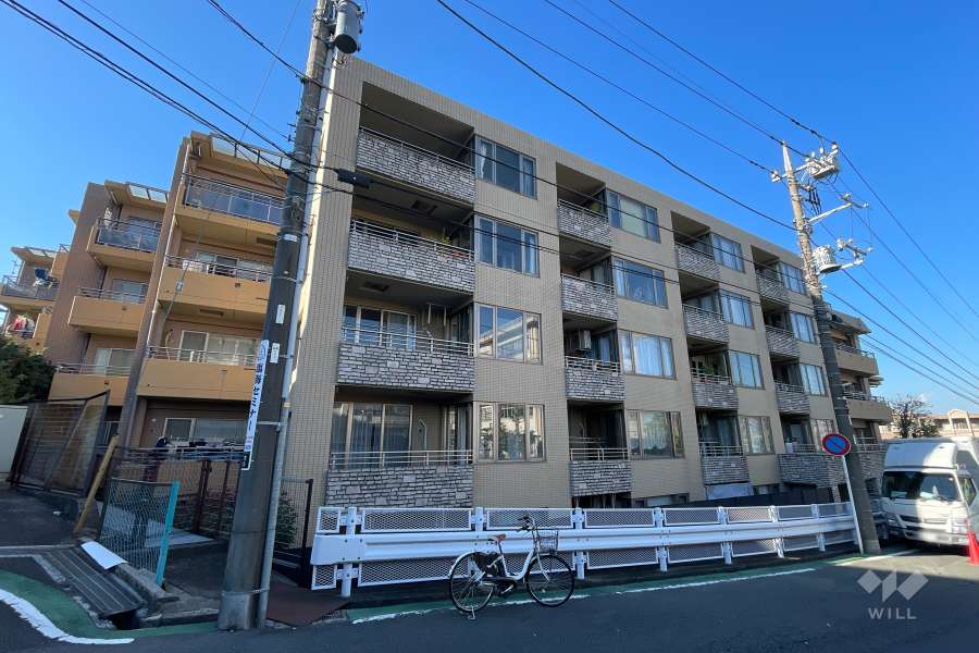 ビッグヴァン宮前平の外観（南東側から）