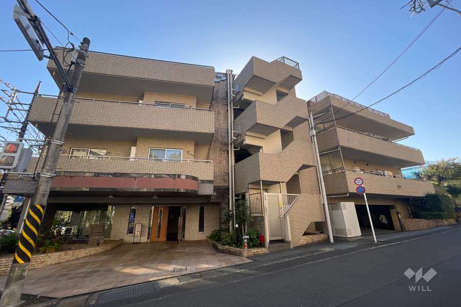 ヴェルビュ鷺沼パークサイドの外観（北東側から）