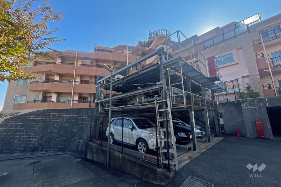 ラヴィドール宮前平の外観（北西側から）