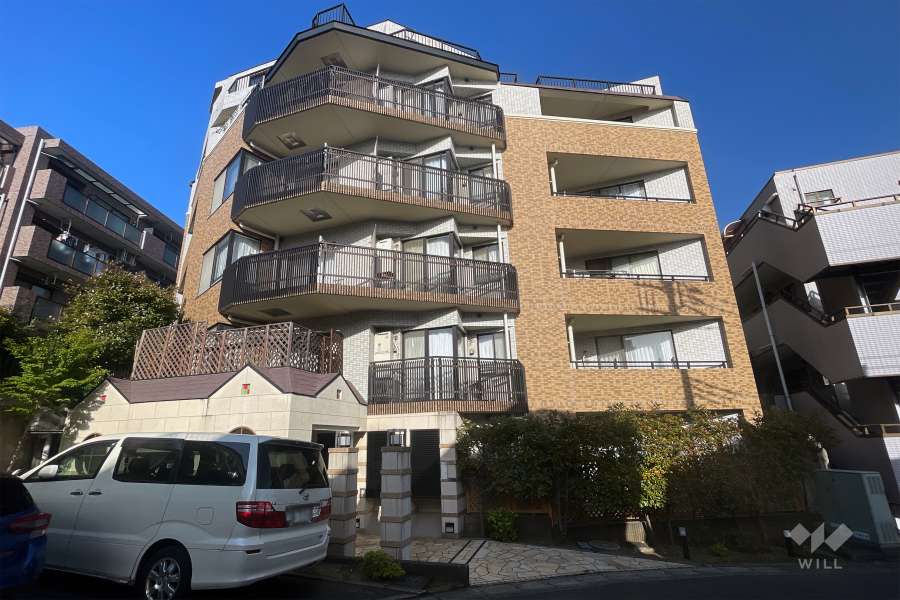 グランノエル鷺沼の外観（北西側から）