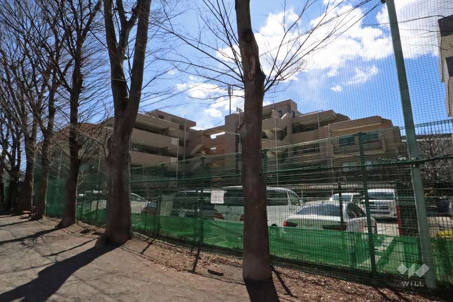 藤和シティホームズ鷺沼ガーデンプロトの外観(北側から)