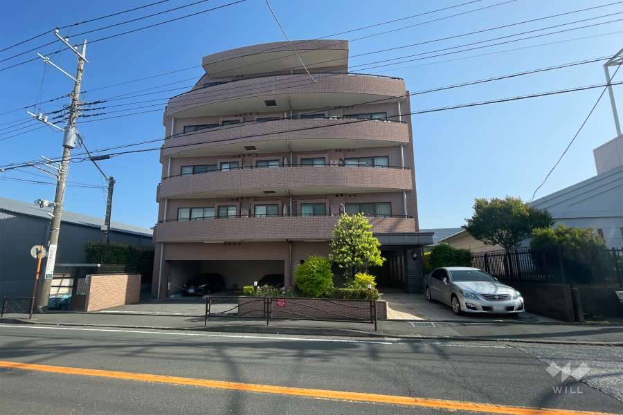 ヴィルレーヴ鷺沼の外観（北側から）