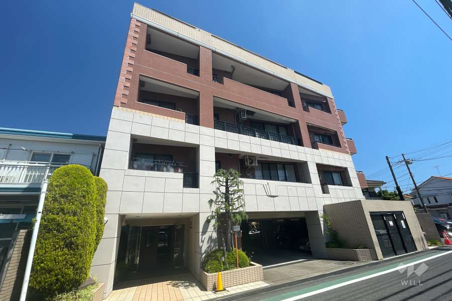 クオス宮崎台の外観（南側から）