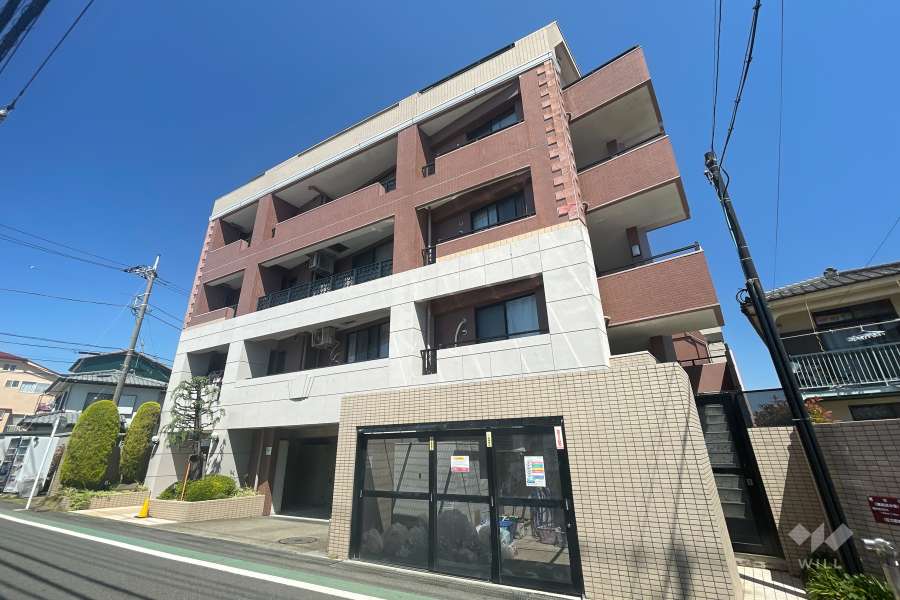 クオス宮崎台の外観（南東側から）