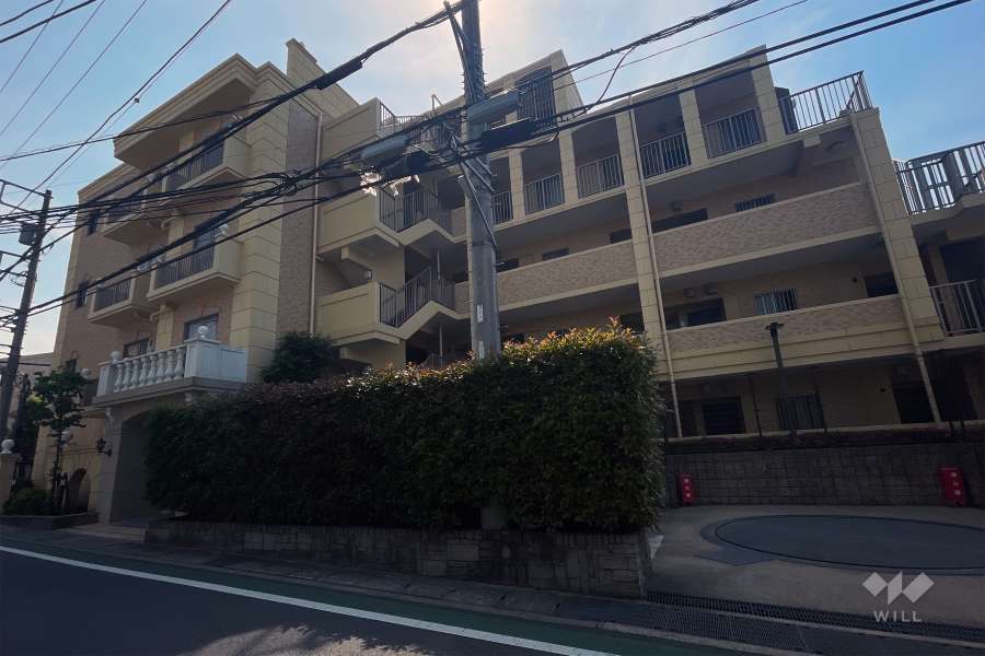 グランシティたまプラーザ２の外観（北東側から）