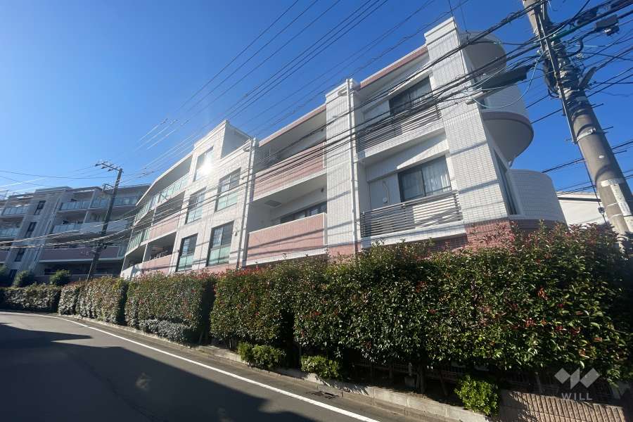 ロータリーパレスたまプラーザ眺望の丘の外観（南東側から）