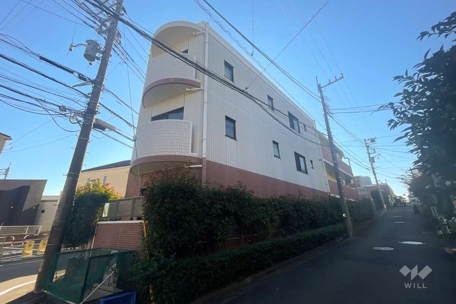 ロータリーパレスたまプラーザ眺望の丘の外観（北東側から）