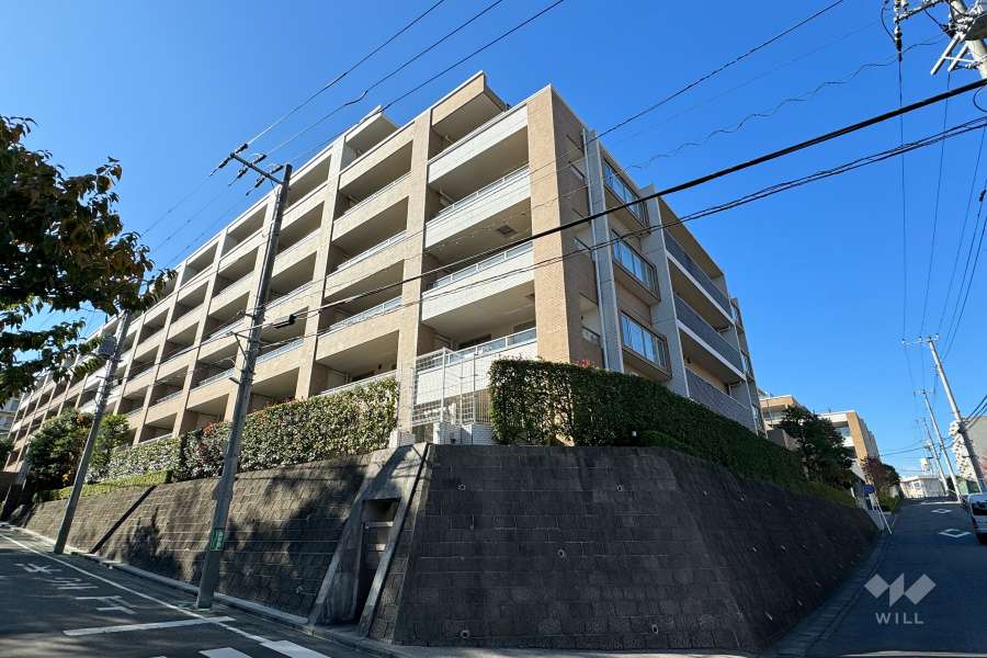 グランノア宮前平マスターズテラスの外観（北東側から）