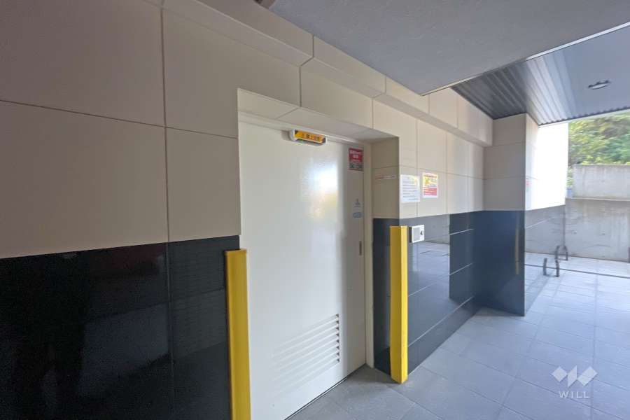 駐輪場の出入り口