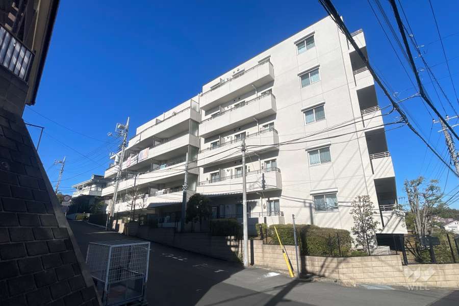 パークホームズ鷺沼サウスレジデンスの外観（南西側から）