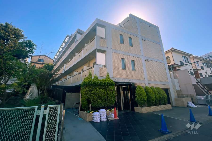 ステージファースト宮崎台の外観（北東側から）